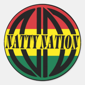 NATTY LOGO STICKER