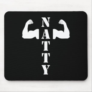 Natty Natuurlijke Spieren Bodybuilding Funny Gym G Muismat