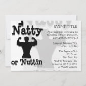 Natty of Nuttin Logo Draag Kaart (Voorkant)