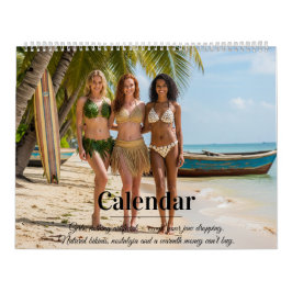 Natural Beach Calendar – Elegant & Playfull Kalender