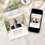 Natural Beach Death Jubileum Memorial Kaart