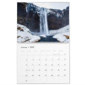 Natural Beauty Waterfall Calendar Kalender (Jan 2027)