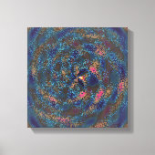 Natural Bird Nest Pattern Formation  Canvas Afdruk (Voorkant)