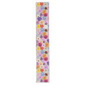 Natural Bloom: Floral Pattern Table Runner Lange Tafelloper (Voorkant)