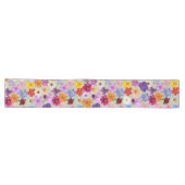 Natural Bloom: Floral Pattern Table Runner Lange Tafelloper (Horizontaal)