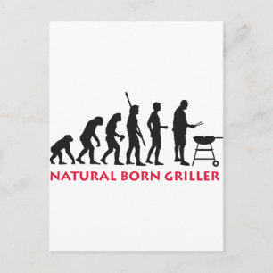 Natural Born Griller 2c Briefkaart