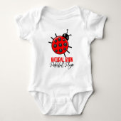 🐞 Natural Born Pickleball Player Romper (Voorkant)