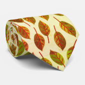 "Natural Botanical Autumn Leaves" Stropdas (Opgerold)