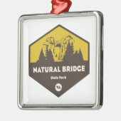Natural Bridge State Park Metalen Ornament (Links)