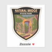 Natural Bridge State Park Virginia  Sticker (Vel)