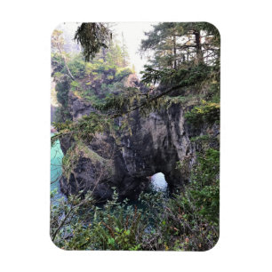 Natural Bridge, Thunder Rock Cove, Oregon Magneet