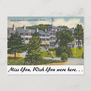 Natural Bridge, Virginia Briefkaart
