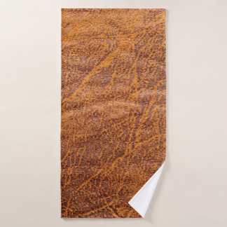 Natural brown leather texturetexture, leather, ski badhanddoek