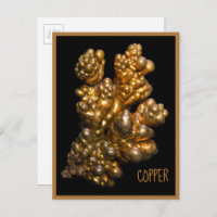 Natural Dendritic Copper Mineral Rock Photography