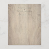 Natural Earth Rustic Woodland Bladeren (Achterkant)