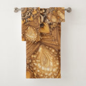 Natural Ethno Braun Mandala - Bad  (En situation)