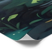 Natural Forest Yoga Fitness Instructor Poster (Hoek)