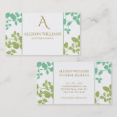 Natural Healing Visitekaartje (Voorkant / Achterkant)