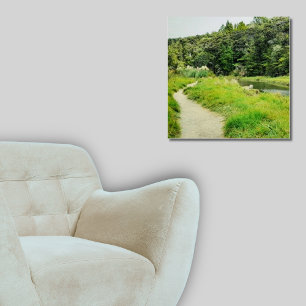 Natural Kakamatura Track langs Lagune Foto Perfect Poster