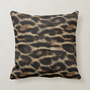Natural Leopard Texture Print Pillow Kussen