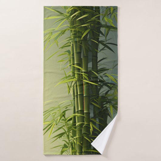 Natural Lucky Bamboo Badhanddoek (Badhanddoek)