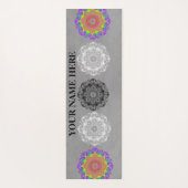 Natural Mandala Floral Yogamat (Achterkant)