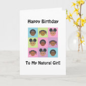 Natural Me Verjaardagskaarten van MDillon Design Kaart (Gele Bloem)