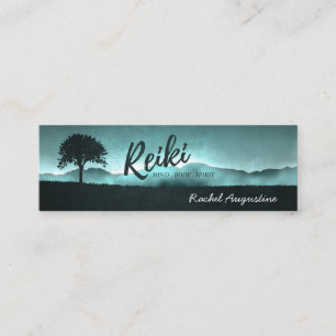 Natural Reiki Master en Yoga Mediation instructeur Mini Visitekaartje