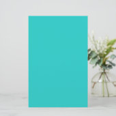 Natural Robin's Egg Blue Color Briefpapier (Staand voorkant)