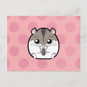 Natural Russian Dwarf Hamster Briefkaart