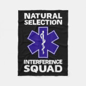 Natural Selection Interference Squad Paramedic Fun Fleece Deken (Voorkant)