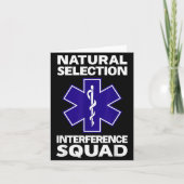 Natural Selection Interference Squad Paramedic Fun Kaart (Voorkant)