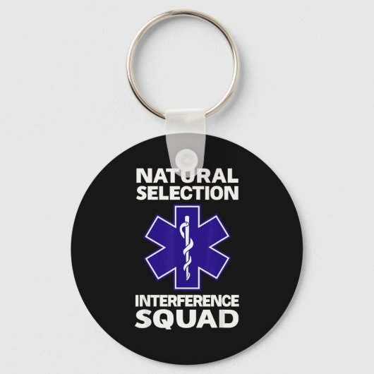 Natural Selection Interference Squad Paramedic Fun Sleutelhanger (Voorkant)
