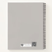 Natural Textured Fabric Notitieboek (Achterkant)