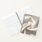 Natural Textured Fabric Notitieboek (Binnen)