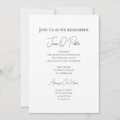 Natural Tree Sunrise viering van het leven begrafe Kaart (Achterkant)