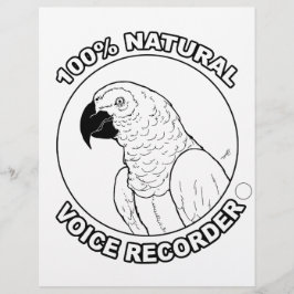 Natural Voice Recorder - Kleurplaat.