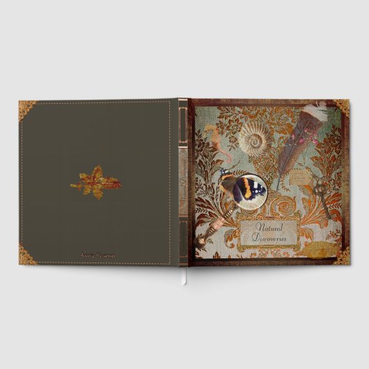 Naturalist Sketch/Photo Foil Journal - Rose Gold (Complet)