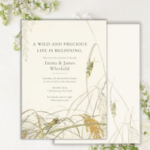 Naturalistische Sprinkhaan Botanische Baby Shower
