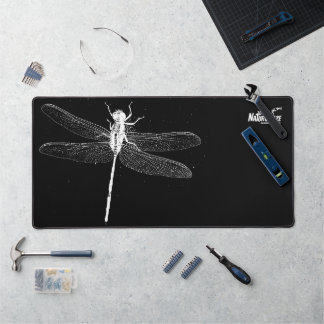 NaturCraze Blancs Dragonfly Black Desk Mat