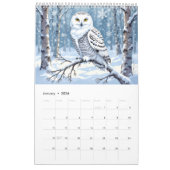 Nature animals habitat calendar kalender (Jan 2026)