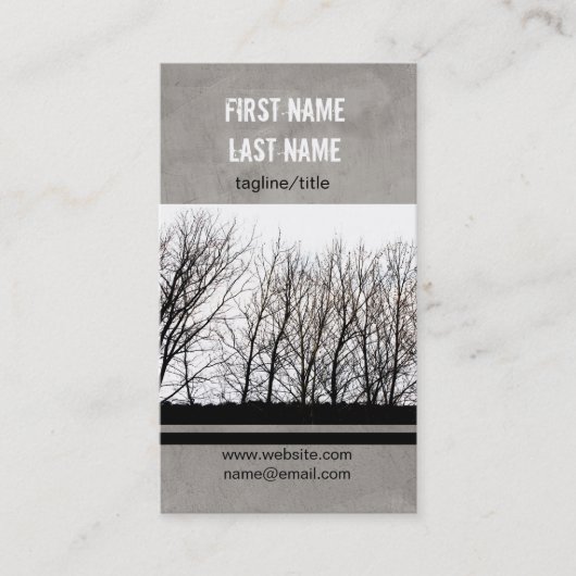 nature art carte personnalisée carte de visite per (Devant)