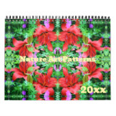 Nature Art Patterns Kalender (Hoes)