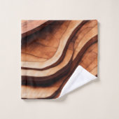 nature bois grain art 6 (Gant de toilette)