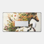 Nature Botanique Cheval Floral Jumping (Clavier et souris)
