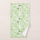 Nature botanique Feuille verte (Serviette à main)