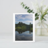 Nature Canal River Forest Belarus Carte postale (Debout devant)