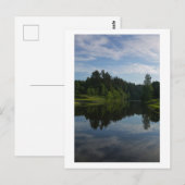 Nature Canal River Forest Belarus Carte postale (Devant / Derrière)