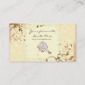 Nature Carte de visite de douceur (Dos)