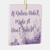 Nature Ceramic Ornament (Rechts)